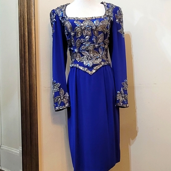 Vintage vintage cocktail dress - Picture 1 of 7